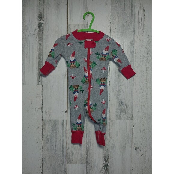 Hanna Andersson 0-3 Mo. 50cm Sleeper One Piece Lot Of 3 Footless Organic Cotton - Picture 8 of 9